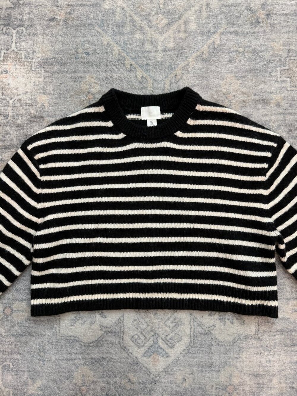 H&M Cozy, Striped Sweater